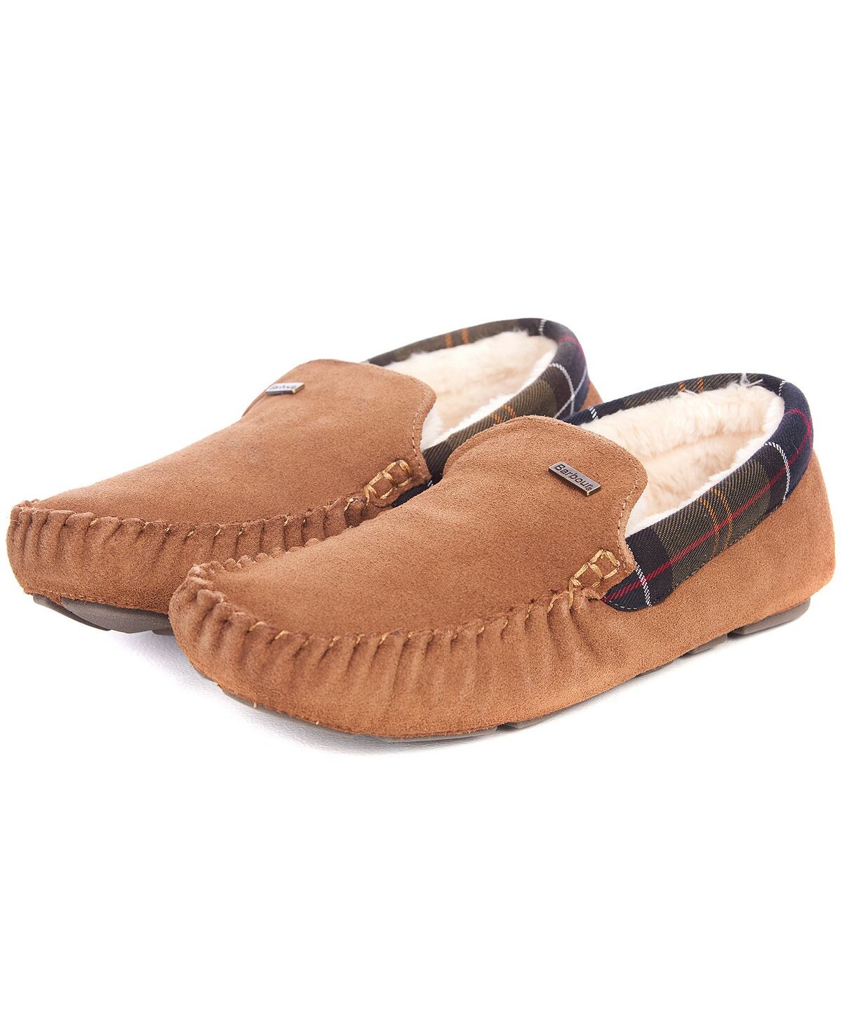 

Мужские тапочки monty faux shearling moc-toe Barbour, мульти