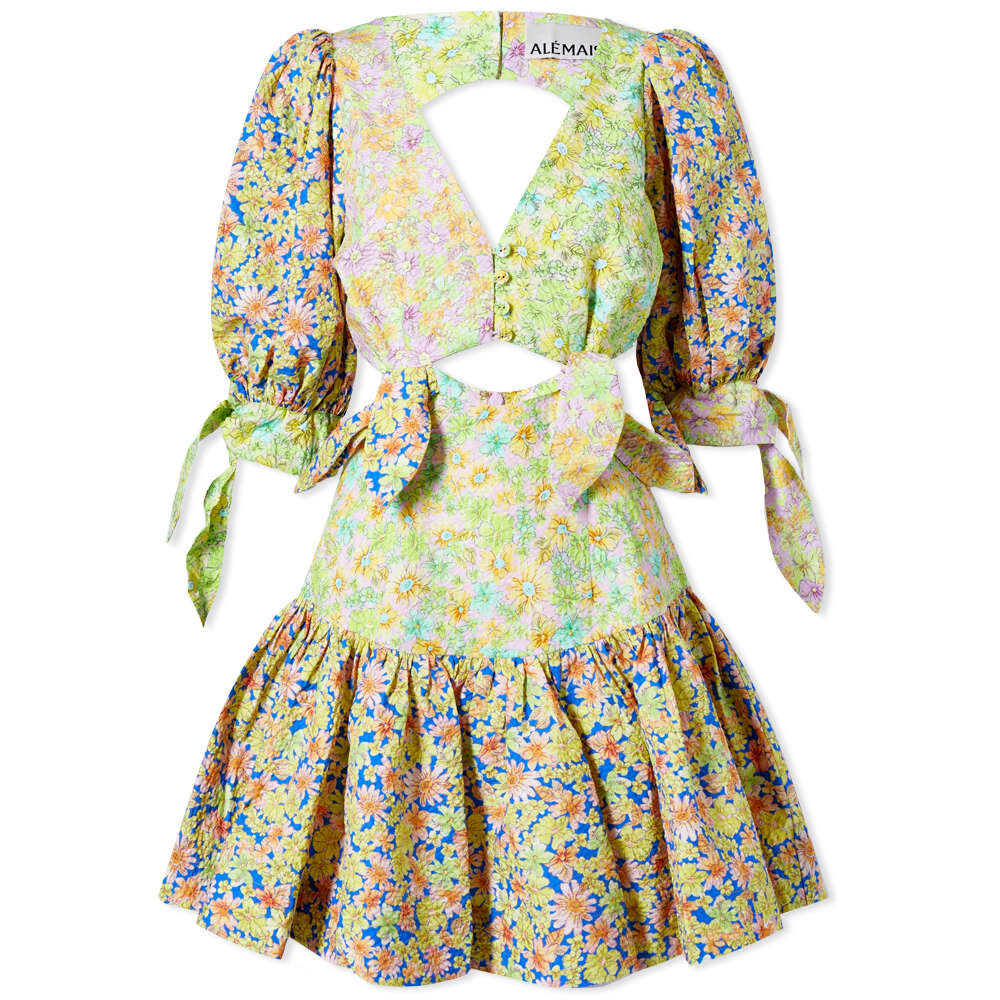 

Платье ALÉMAIS Daisy Spliced Mini Dress