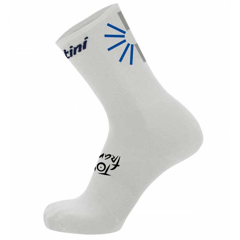 

Носки Santini Trionfo Tour De France 2023 Long, белый