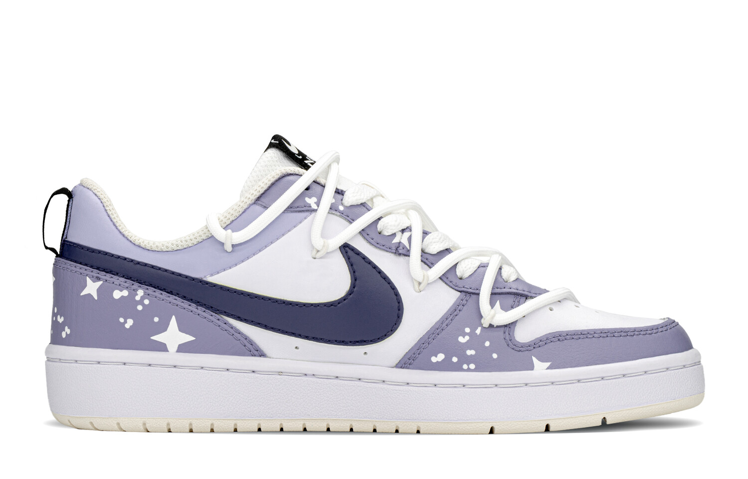 

Женские кроссовки для скейтбординга Nike Court Borough, White/Purple
