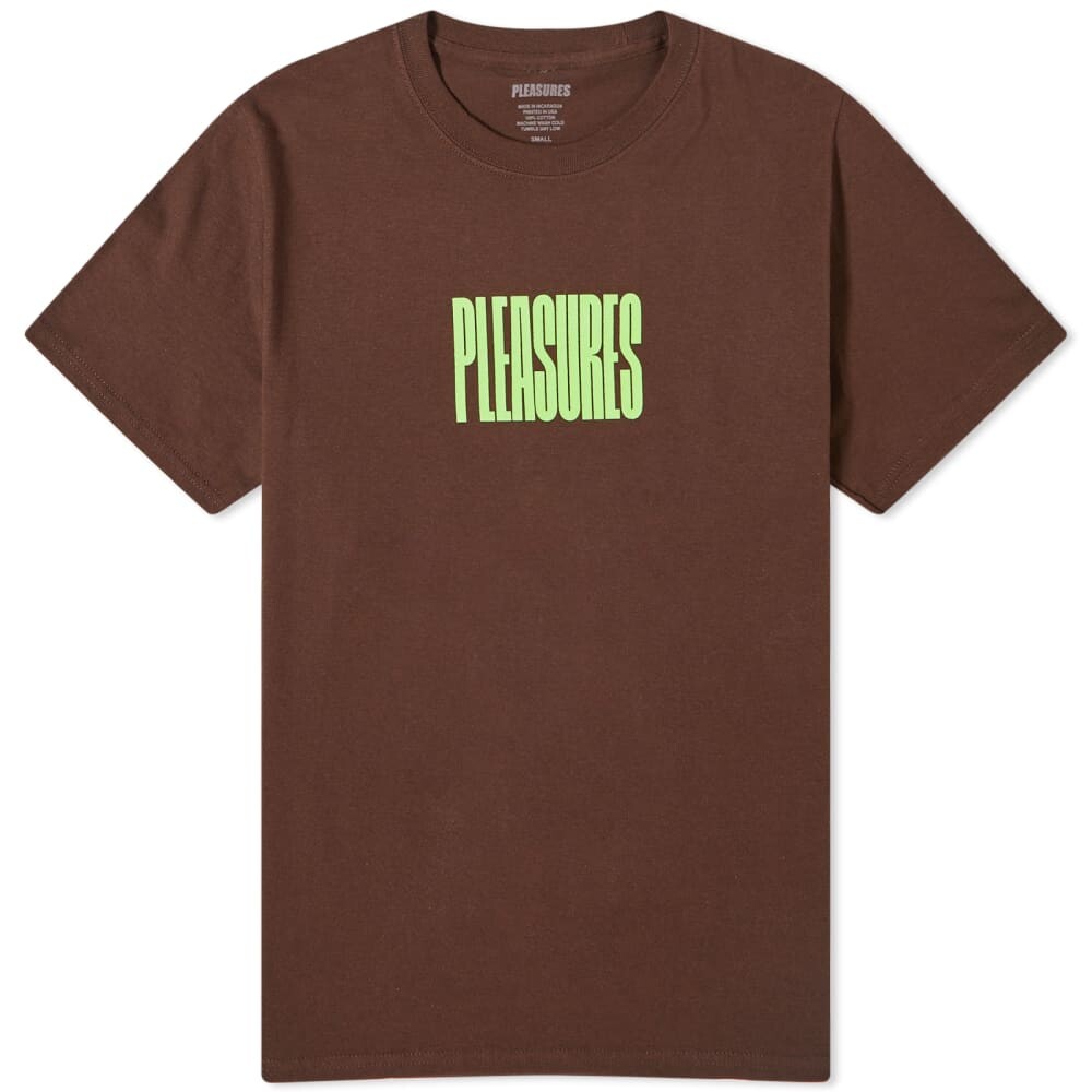 

Футболка Pleasures Master, коричневый