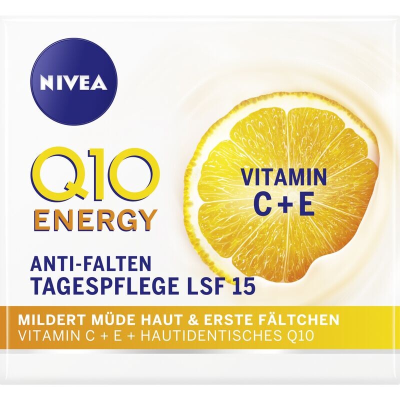 

Q10 Energy Дневной уход против морщин SPF15 NIVEA, 50 ml