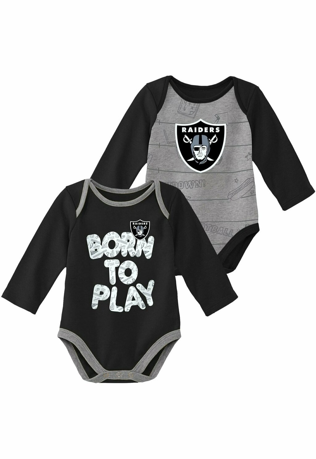 

Топ с длинными рукавами NFL 2ER BODYSET LAS VEGAS RAIDERS Outerstuff, цвет black