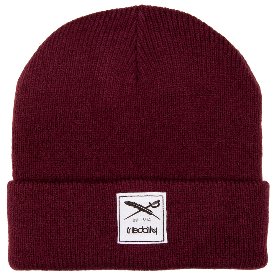 

Шапка Iriedaily Smurpher Heavy Beanie, цвет Aubergine