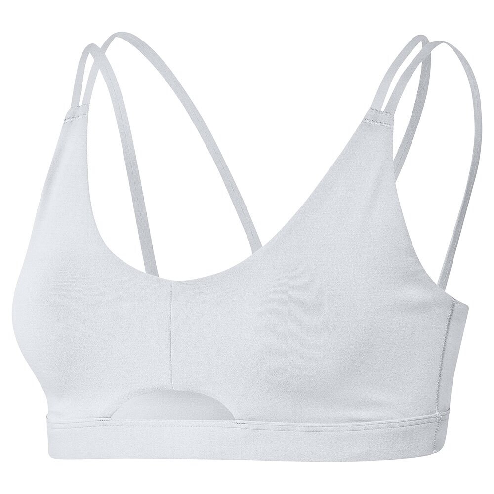 

Спортивный бюстгальтер adidas Yoga Studio Luxe Light, белый