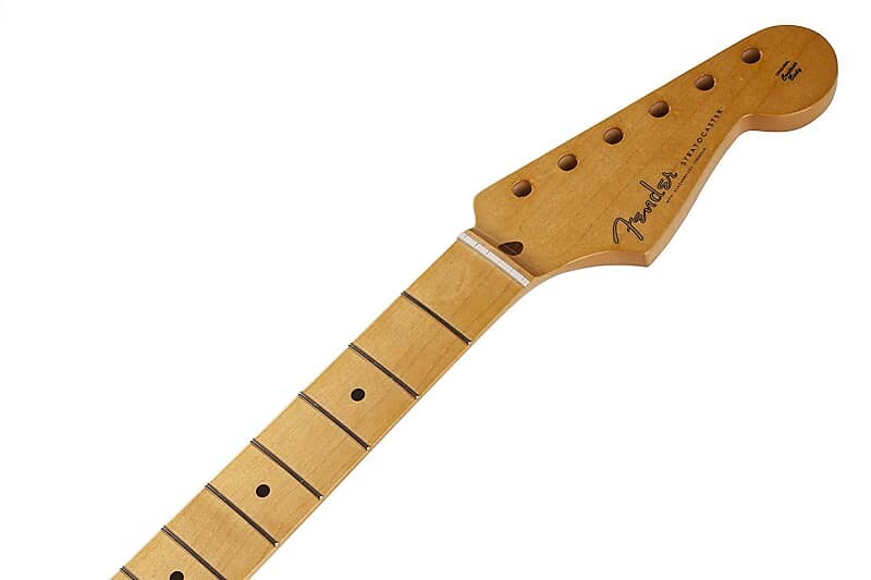 

Гриф для гитары Fender Mexico Stratocaster/Strat, винтажный стиль 50-х, мягкая V-образная форма 099-1002-921
