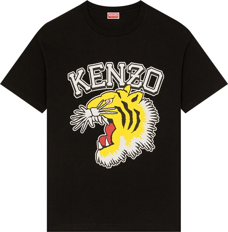 

Футболка Kenzo Tiger Varsity Oversize T-Shirt Black, черный