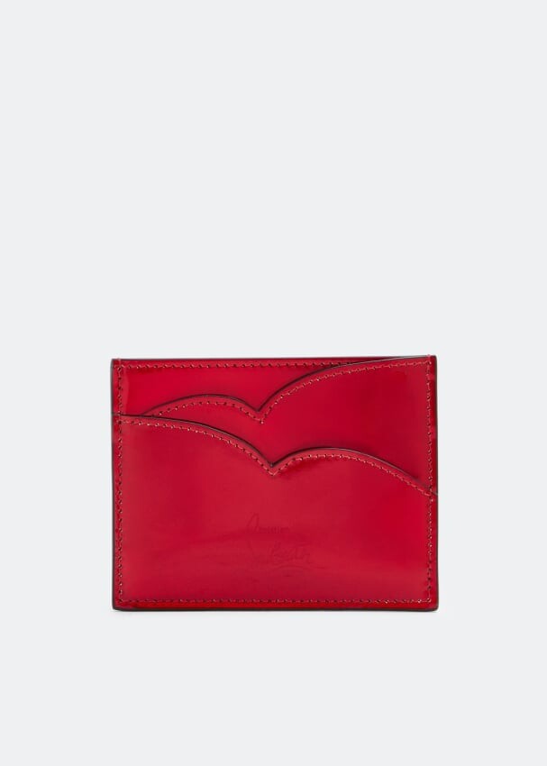 

Картхолдер CHRISTIAN LOUBOUTIN Hot Chick card holder, красный