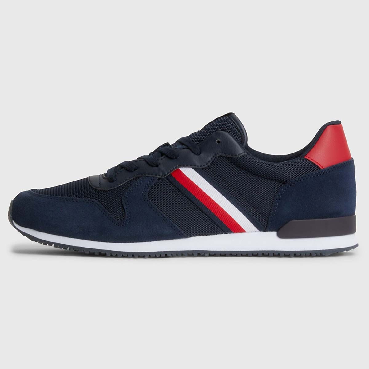 

Кроссовки Tommy Hilfiger Mixed Materials Logo, темно-синий/мультиколор