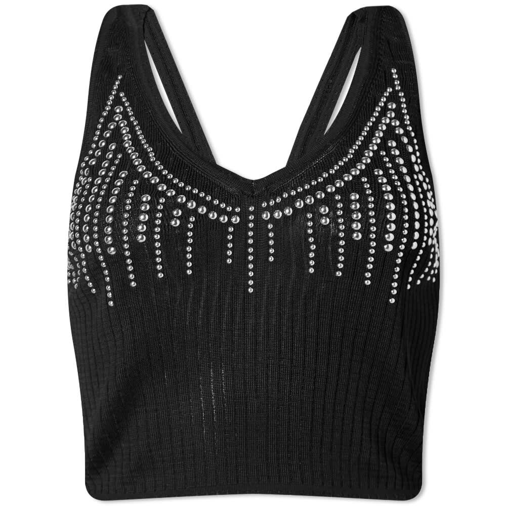 

Футболка Paco Rabanne Bead Knitted Crop Top
