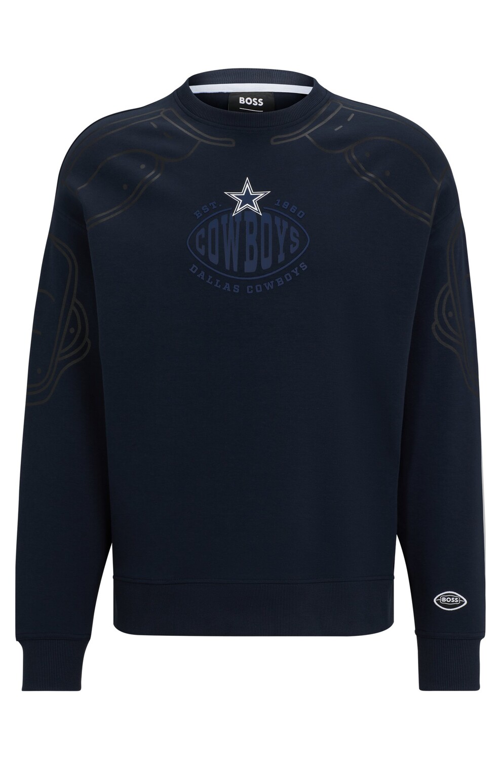 

Свитшот Boss X Nfl Cotton-blend With Collaborative Branding, Cowboys
