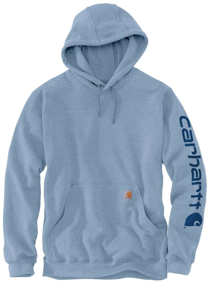 цена Толстовка Carhartt Midweight Sleeve Logo, синий