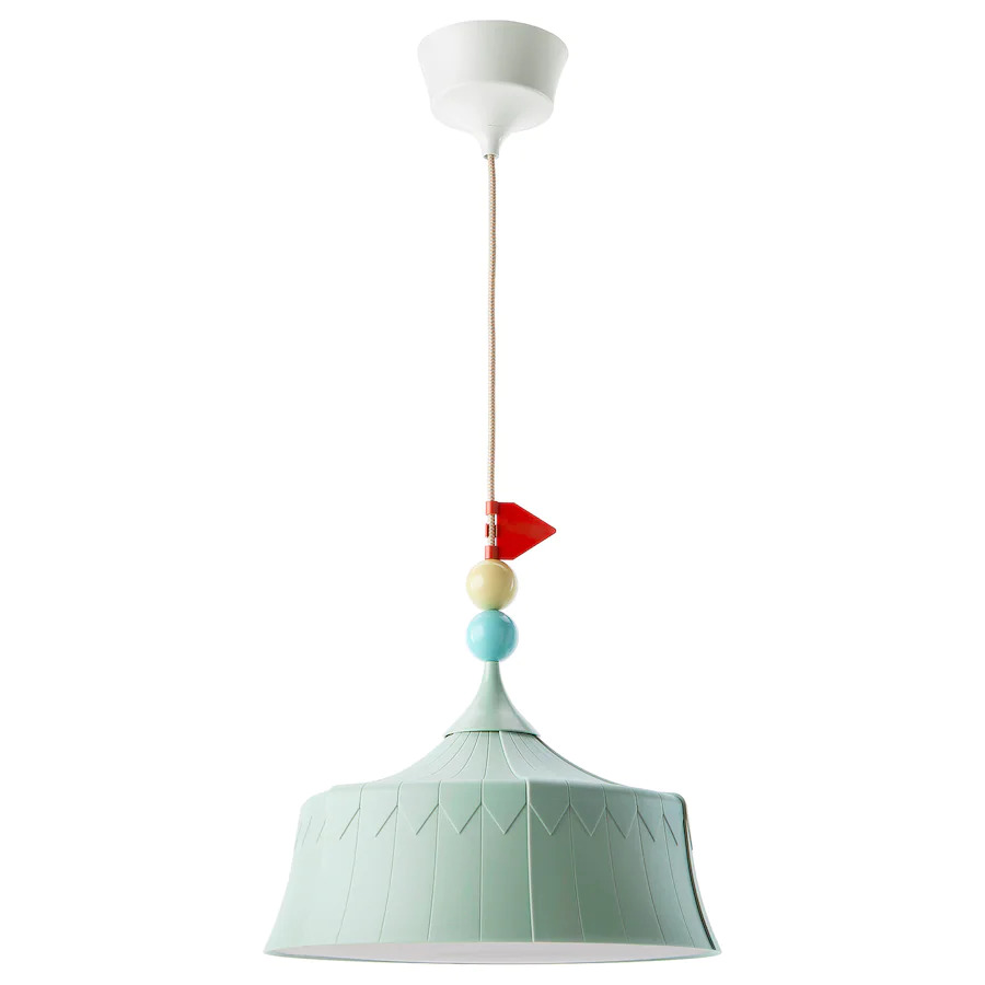 подвесной светильник ikea vaxjo бежевый Подвесной светильник Ikea Trollbo, светло-зеленый
