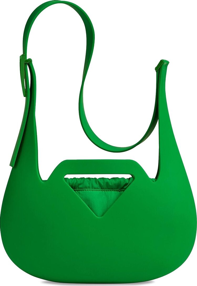 

Сумка Bottega Veneta Small Moulded Shoulder Bag Parakeet, зеленый