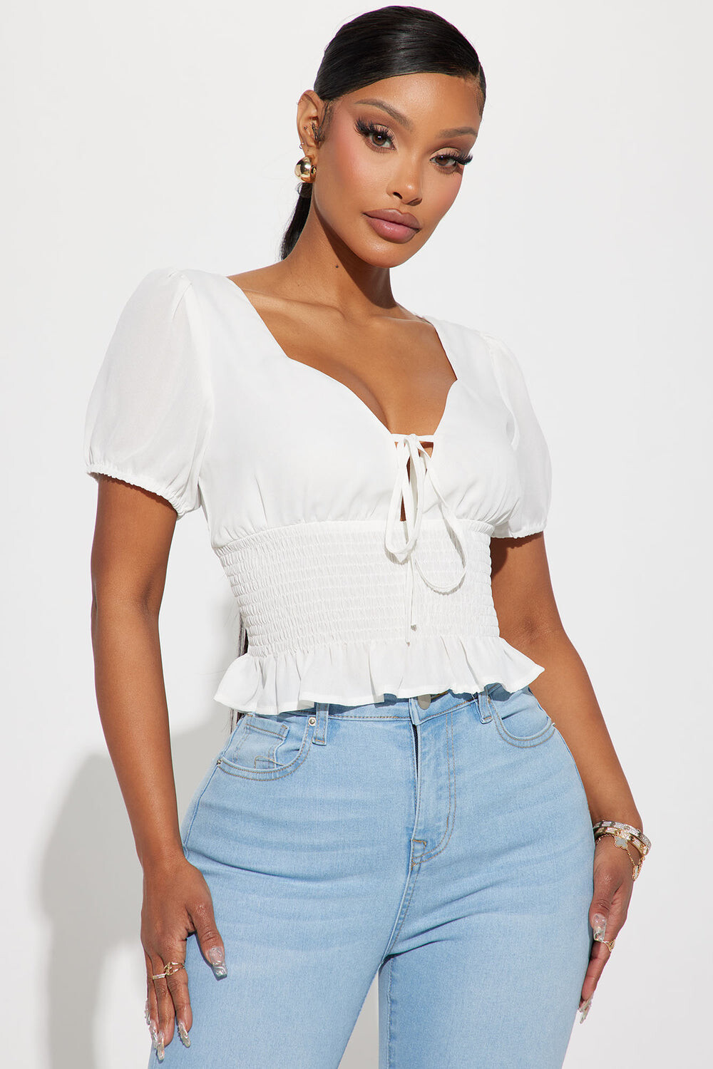 

Блузка Fashion Nova LT3997, белый