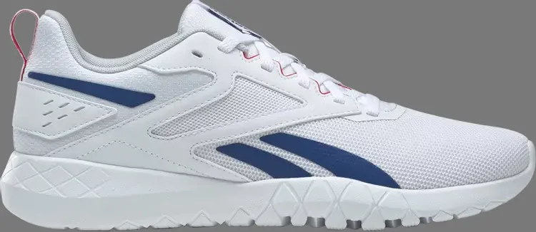 

Кроссовки flexagon energy 4 'white vector blue' Reebok, белый