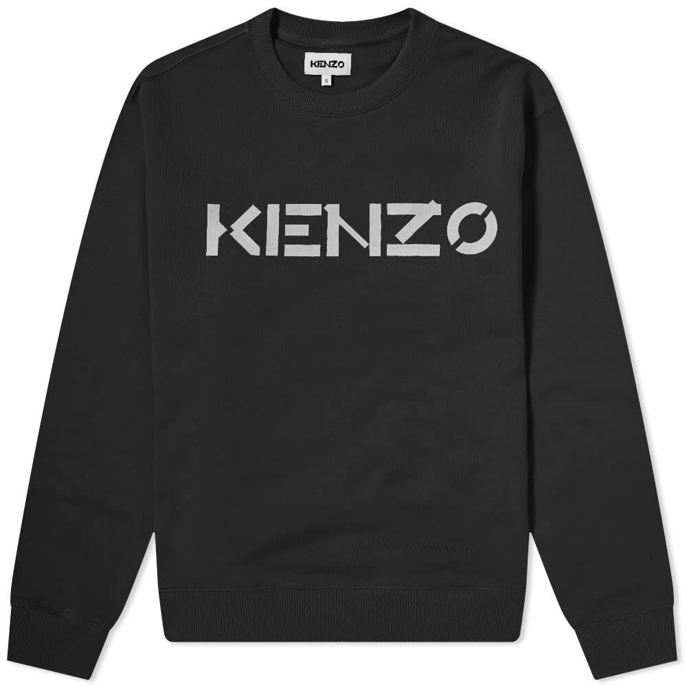 

Толстовка Kenzo Bi-Colour Logo Crew Sweat