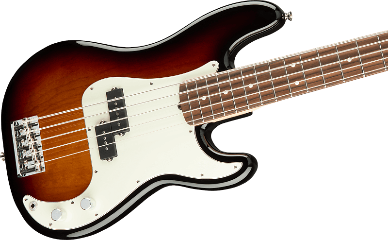 Fender American Pro Precision Bass V, накладка на гриф из палисандра, 3 цвета Sunburst 0194650700 - фото