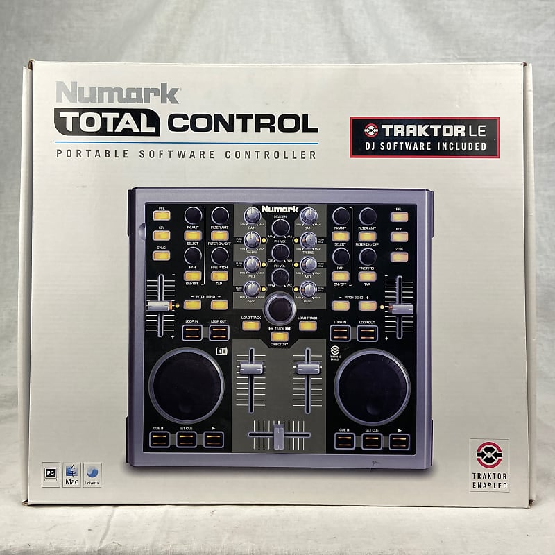Программный контроллер Numark Total Control — новый старый запас Total Control Software Controller - New Old Stock new2022 new hot new game switch wireless controller left