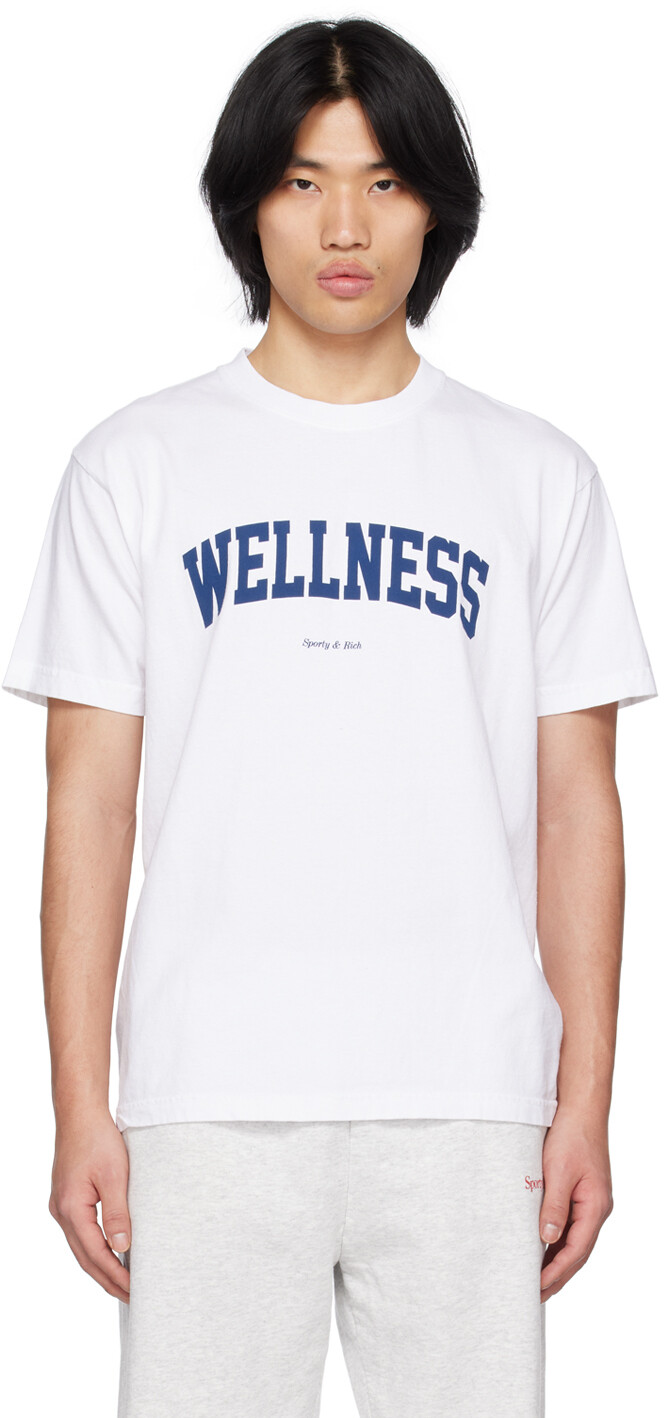 

Белая футболка Wellness Ivy Sporty & Rich, Белый