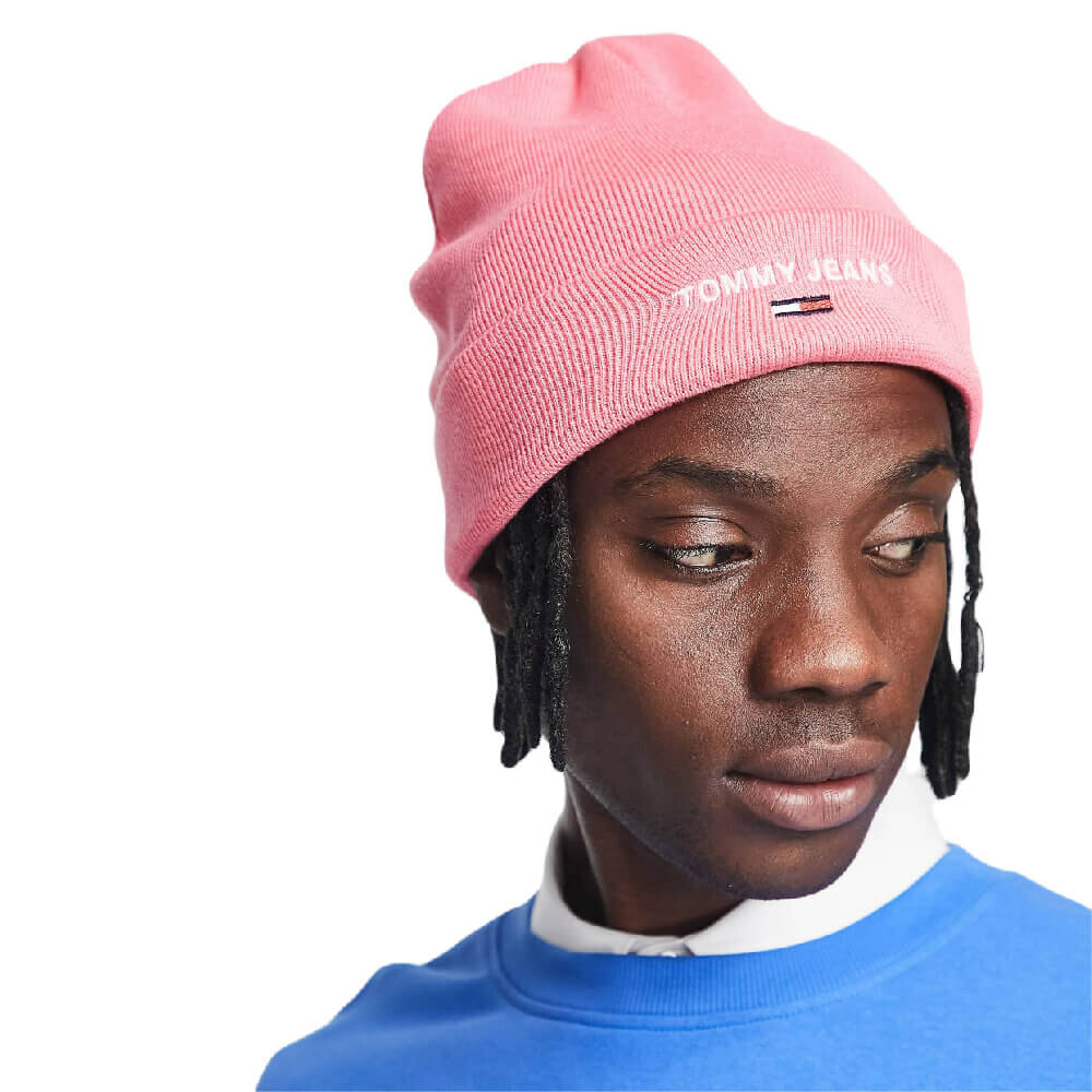 

Шапка Tommy Jeans Sport, розовый