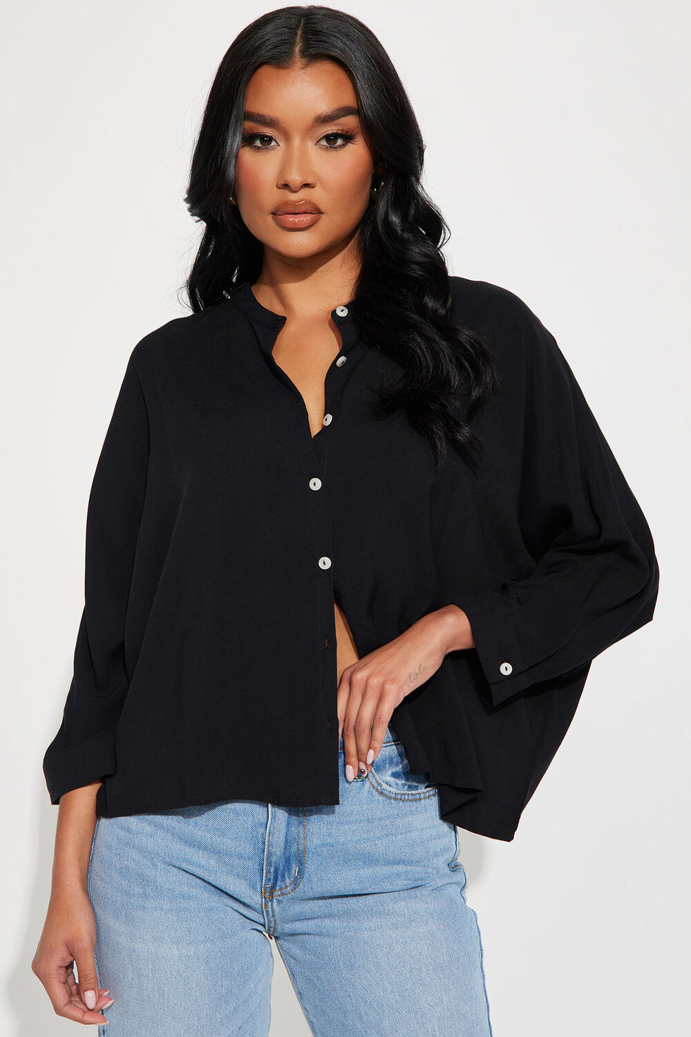 

Рубашка Fashion Nova WT49576Q, черный