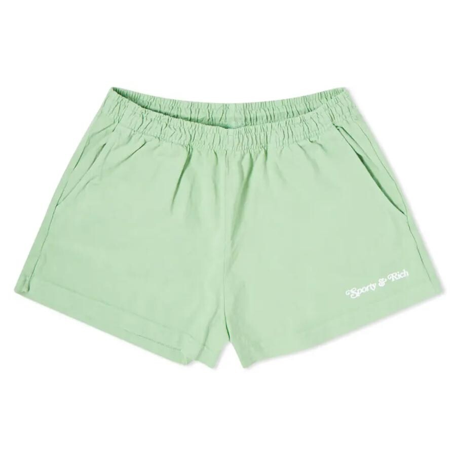 

Шорты Sporty & Rich NY Tennis Club Disco, зеленый/белый