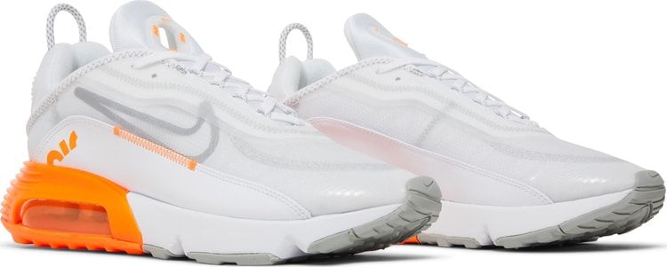 Nike air cheap white orange