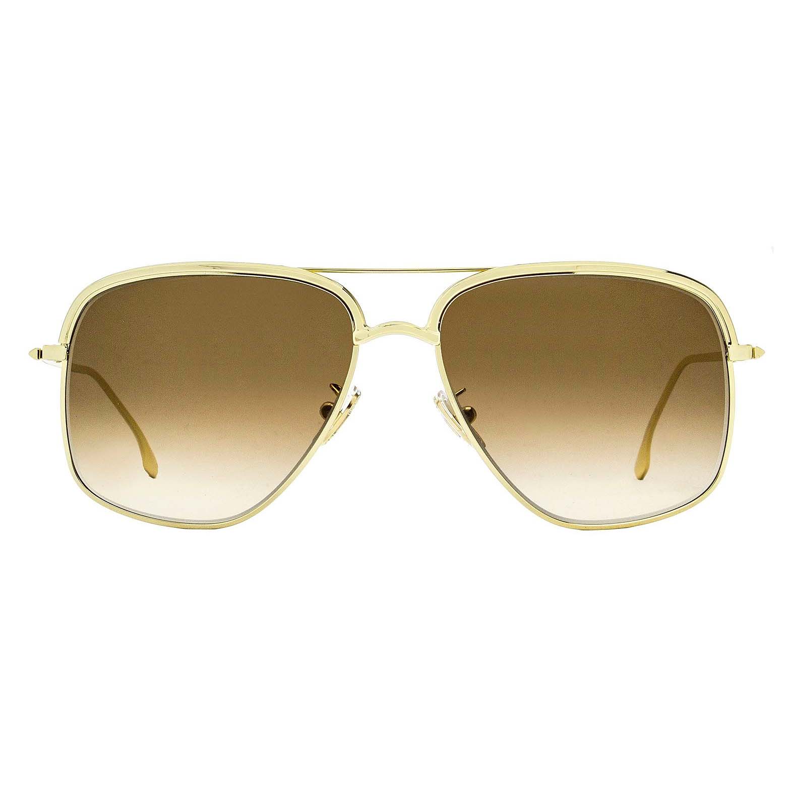 цена Солнцезащитные очки Victoria Beckham Navigator VB200S, золотой