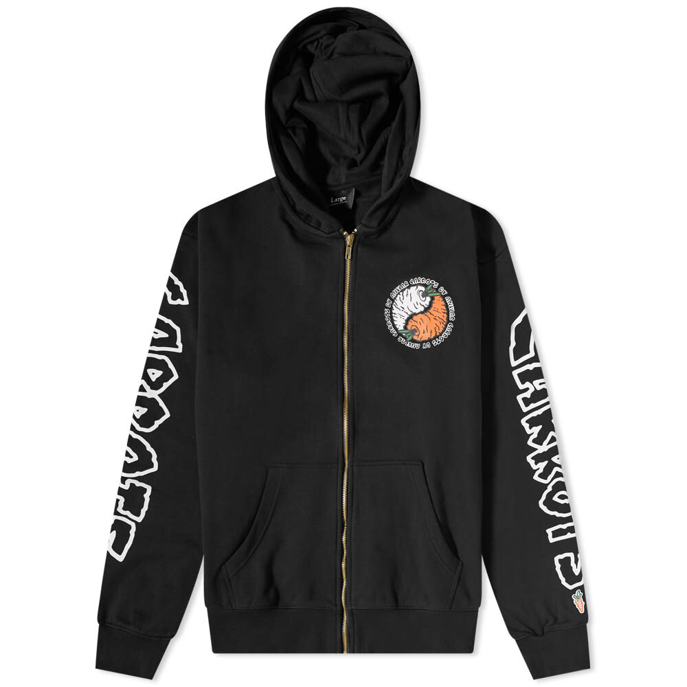 

Толстовка Carrots by Anwar Carrots Carrot Yang Zip Hoody, Черный