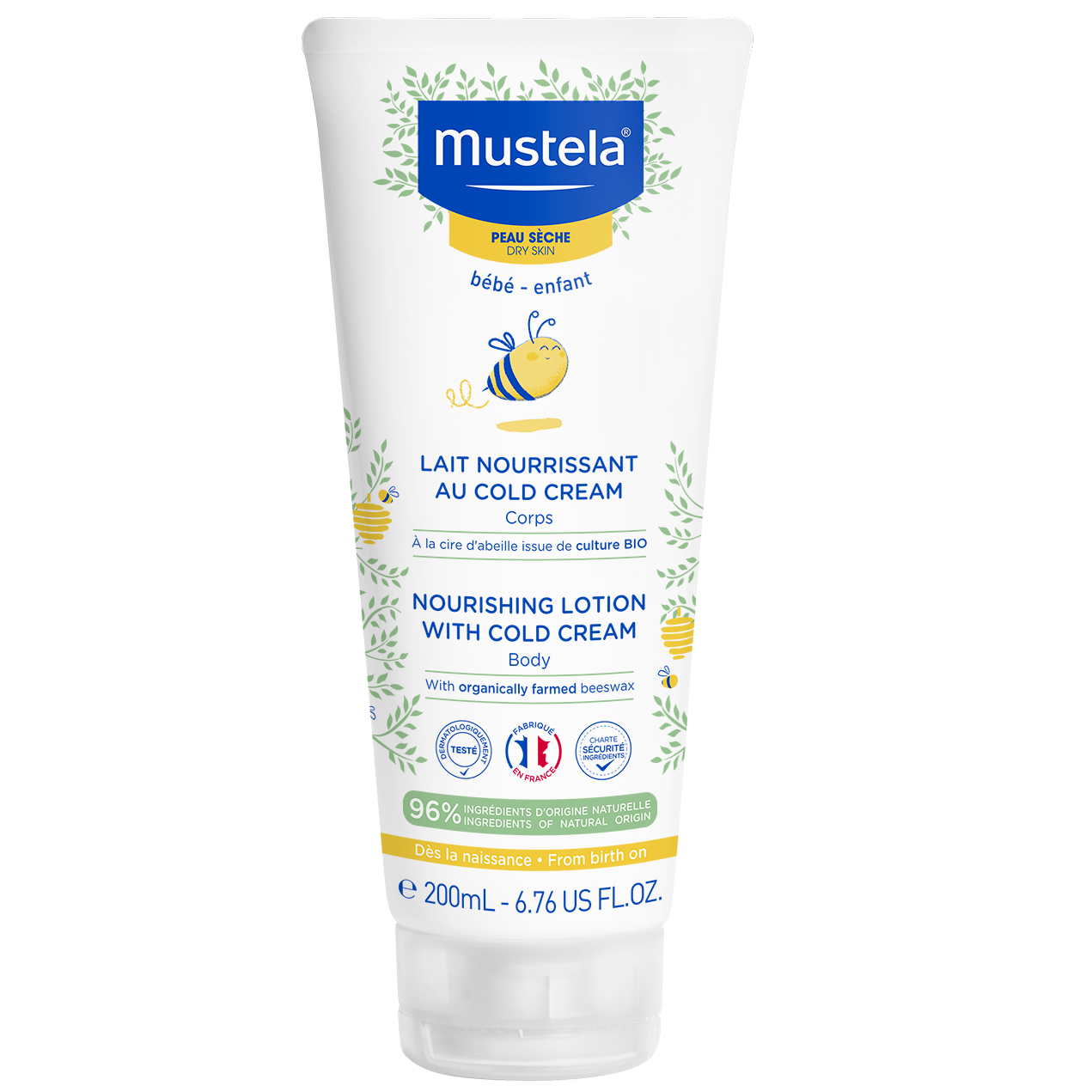 Mustela Cold Cream молочко для тела для детей, 200 мл - фото