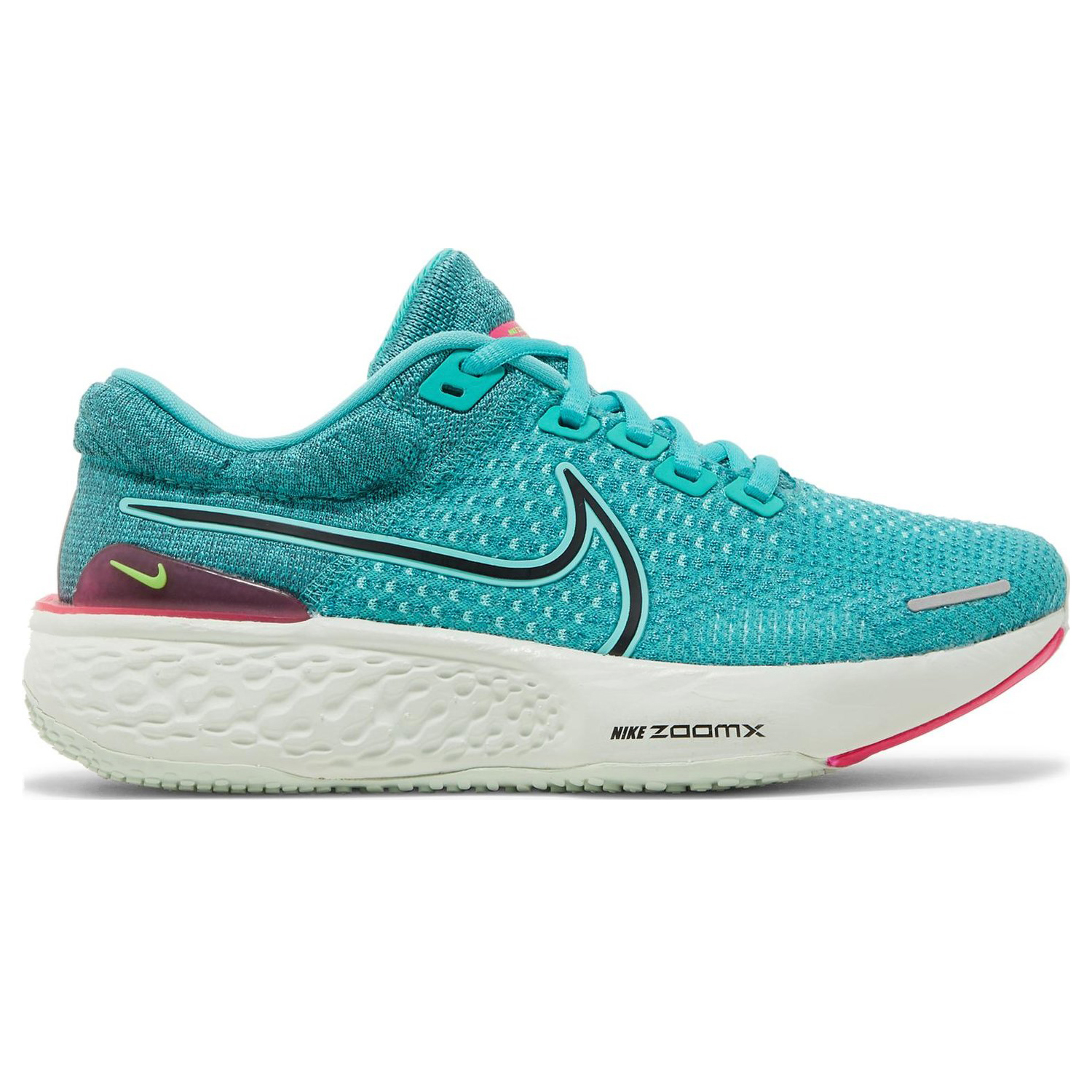 Кроссовки Nike Wmns ZoomX Invincible Run Flyknit 2 'Washed Teal', Зеленый