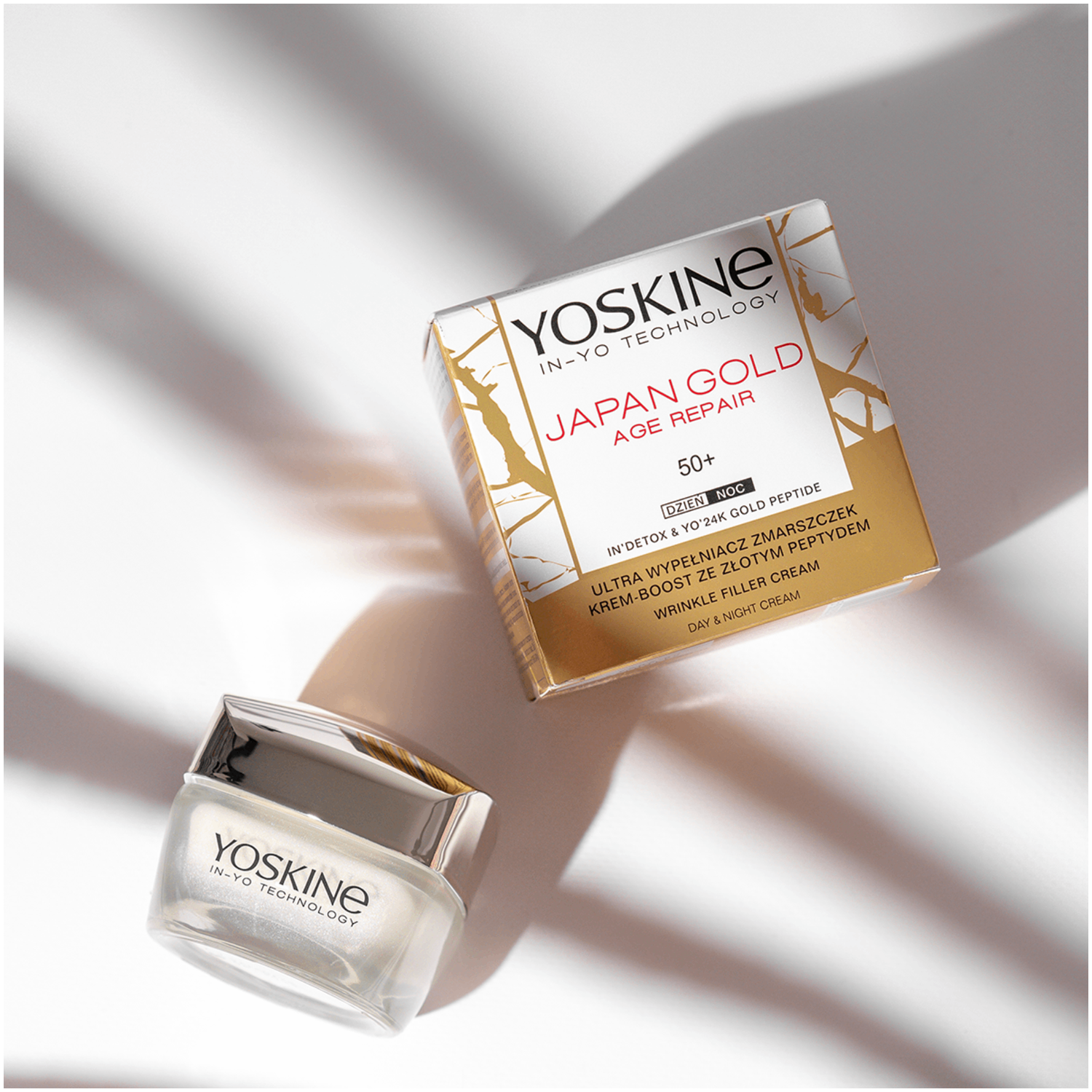 Yoskine Japan Gold Дневной и ночной крем для лица 50+, 50 мл