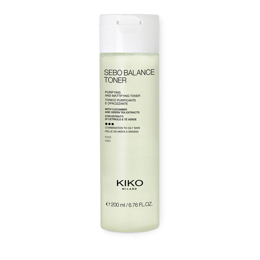 

Kiko Milano Sebo Balance очищающий и матирующий тоник для лица, 200 мл