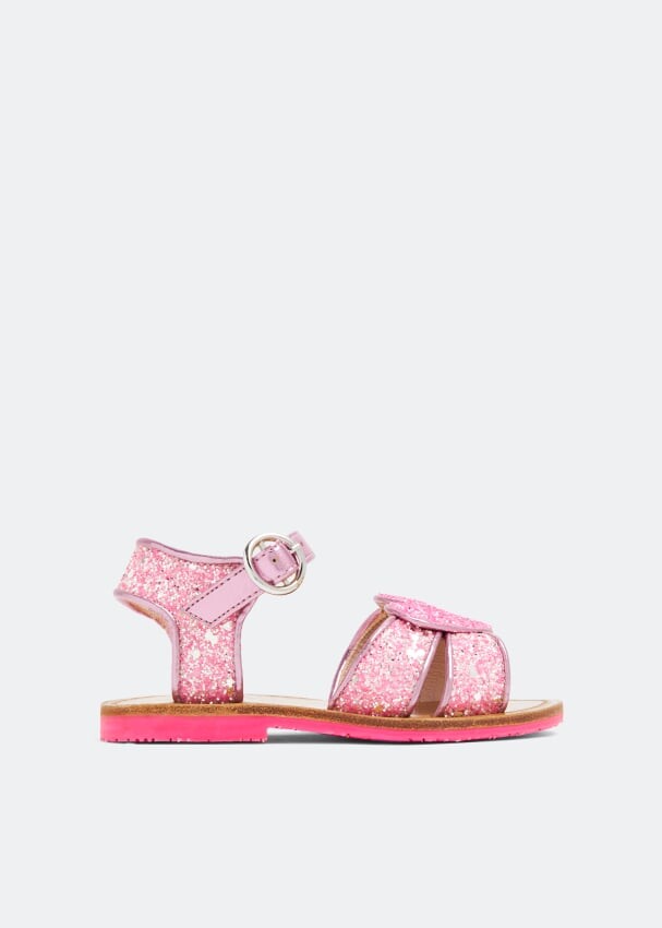 

Сандалии SOPHIA WEBSTER Amora sandals, розовый