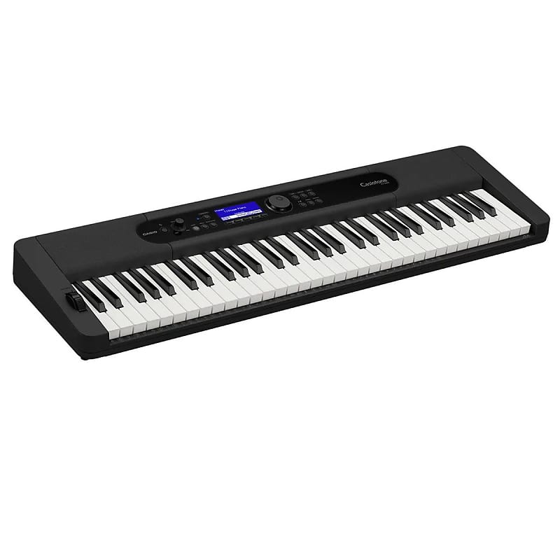 61-клавишная портативная клавиатура Casio Casiotone CT-S400 в стиле фортепиано, черный беспроводной usb адаптер bluetooth casio wu bt10 для ct s1 ct s400 ct 410 lk s450