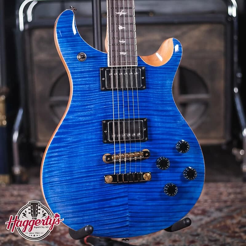 

Электрогитара PRS SE McCarty 594 - Faded Blue with Gig Bag & Signed Electronics Cover