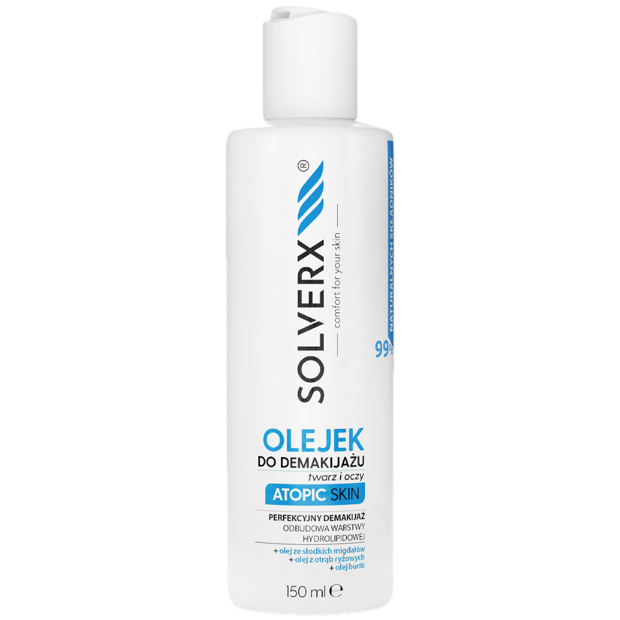 Solverx масло для снятия макияжа, 150 мл
