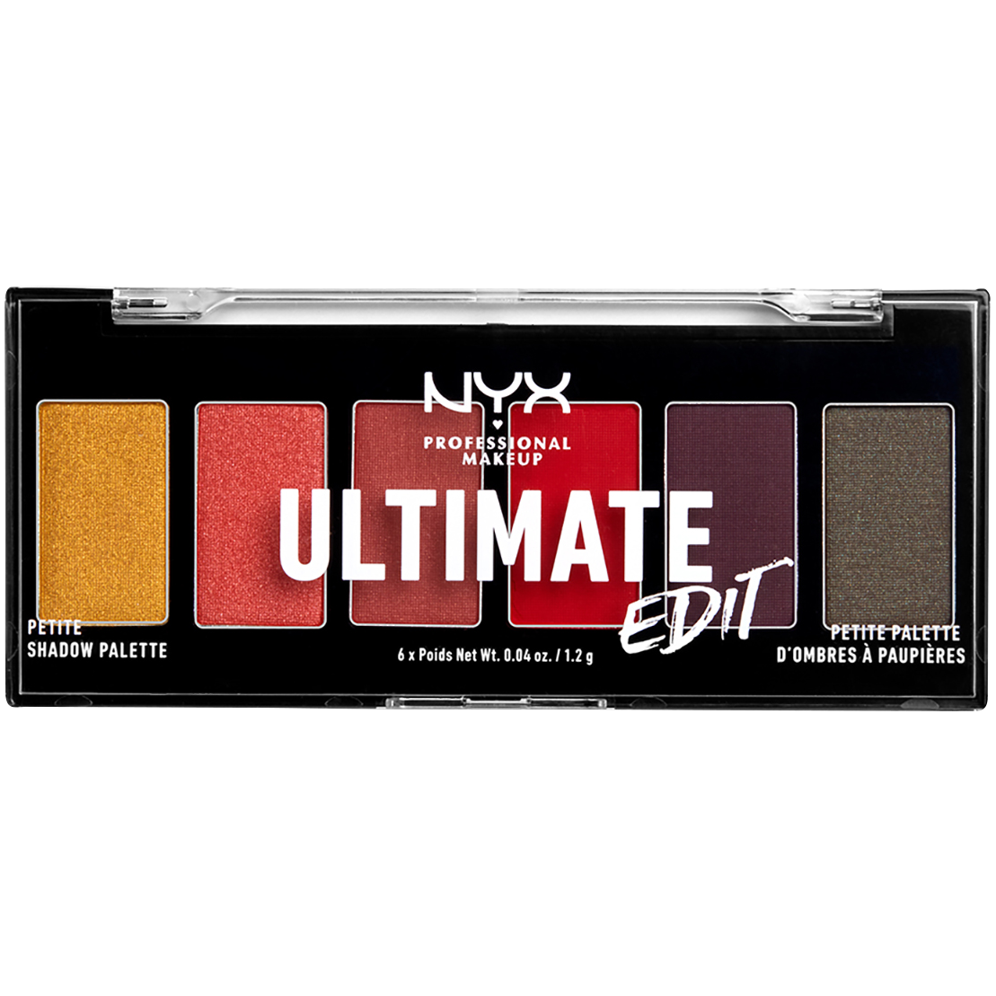 NYX Professional Makeup Ultimate палетка теней для век pehoenix, 7,2 г палетка теней для век nyx professional makeup ultimate edit тон warm neutrals