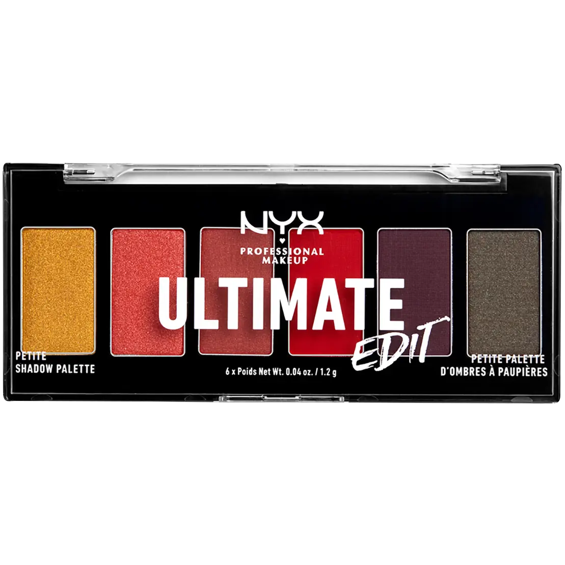 NYX Professional Makeup Ultimate палетка теней для век pehoenix, 7,2 г палетка теней для век nyx professional makeup ultimate edit тон warm neutrals