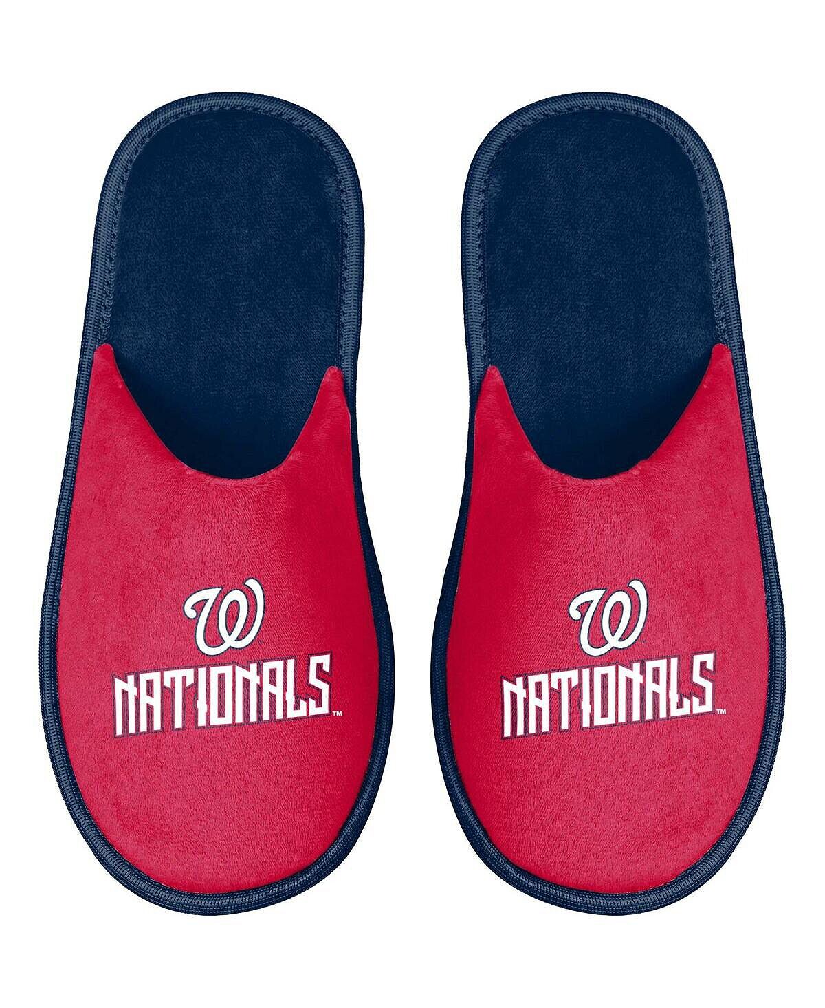 

Мужские шлепанцы washington nationals scuff slide FOCO, красный