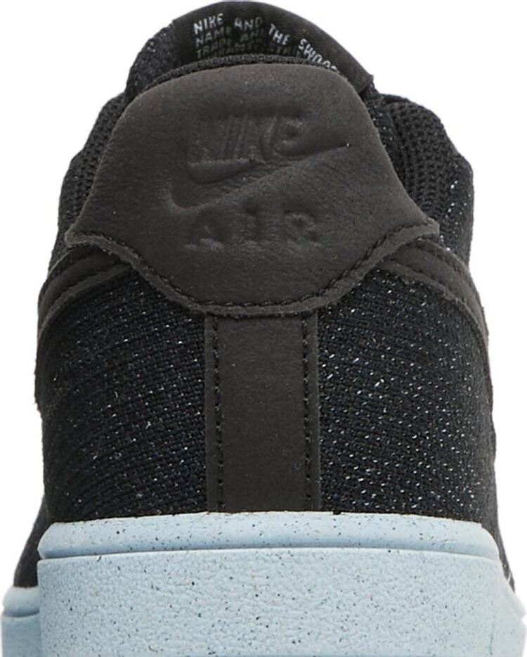 Nike Air Force 1 Crater Flyknit GS Black Chambray Blue CDEK.Shopping