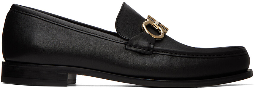 

Черные лоферы Rolo Ferragamo, Черный