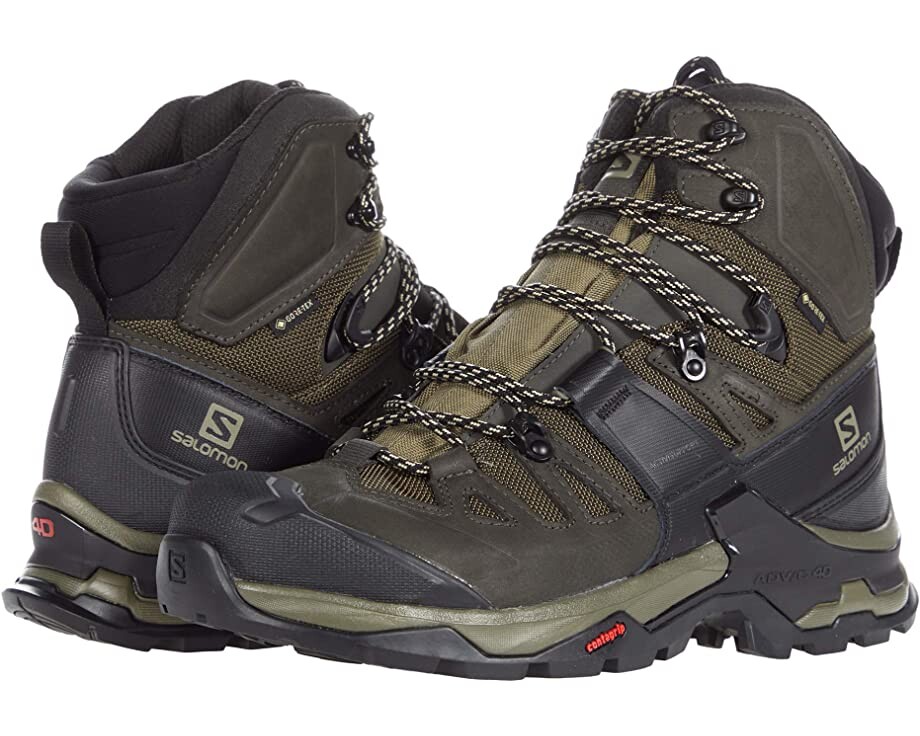 Кроссовки Quest 4 GTX Salomon, оливковый