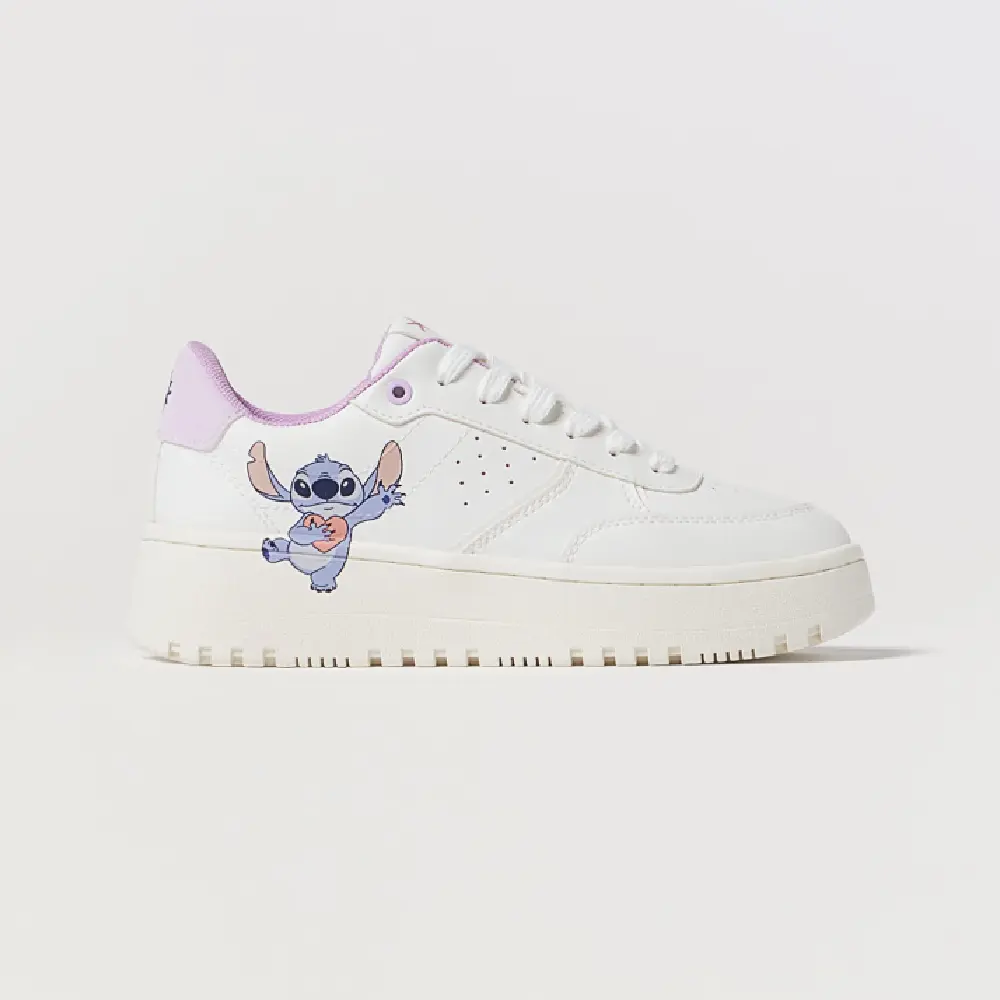 

Кроссовки Zara Lilo & Stitch Disney, белый
