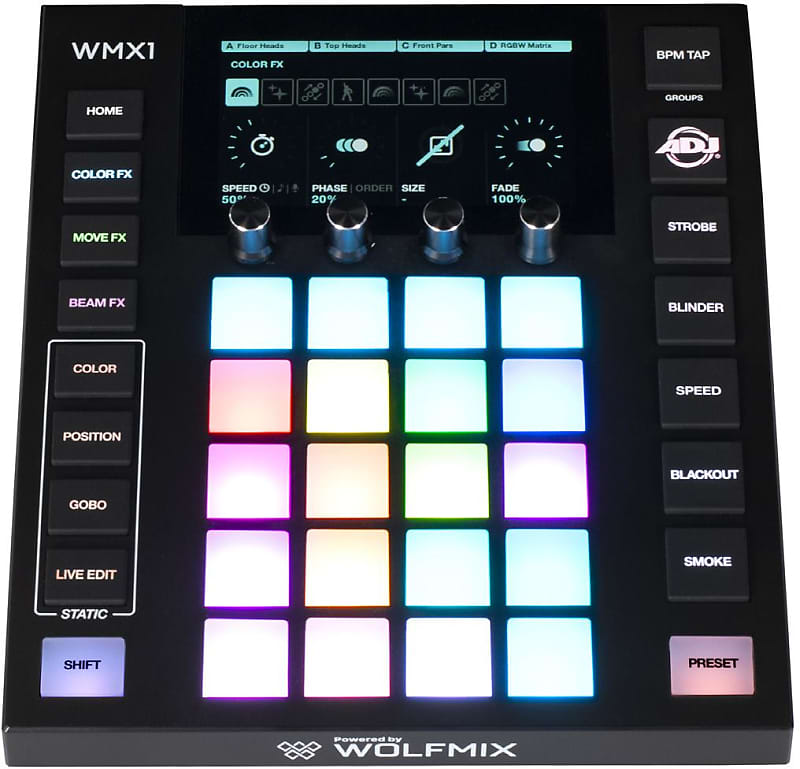 цена ADJ WMX1 Автономный контроллер освещения DMX American DJ WMX100