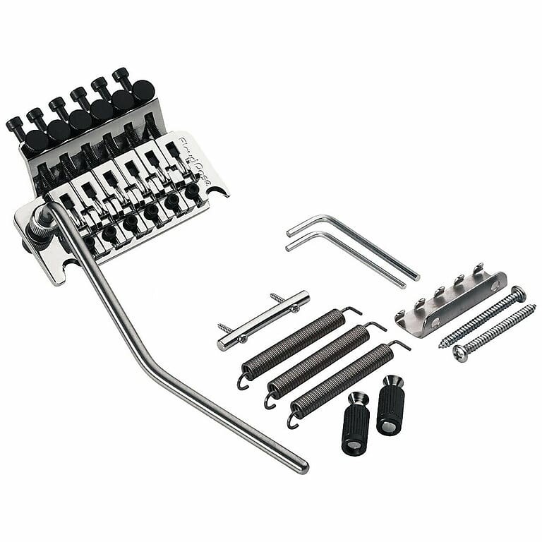 

НОВЫЙ Floyd Rose ORIGINAL Бридж TREMOLO Locking Chrome & R3 Nut Electric NEW ORIGINAL Locking TREMOLO Bridge & R3 Nut Electric