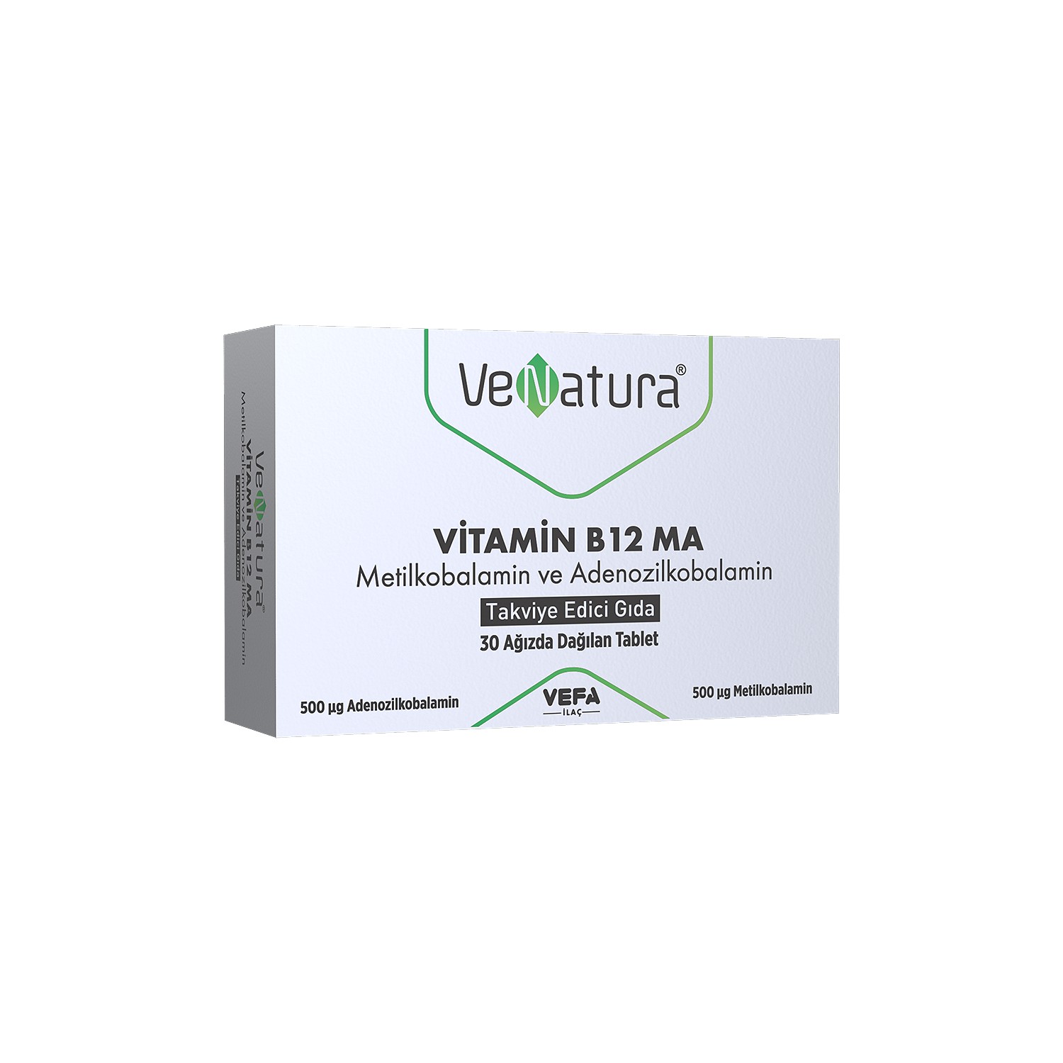 цена Витамины Venatura B12 Ma, 30 таблеток