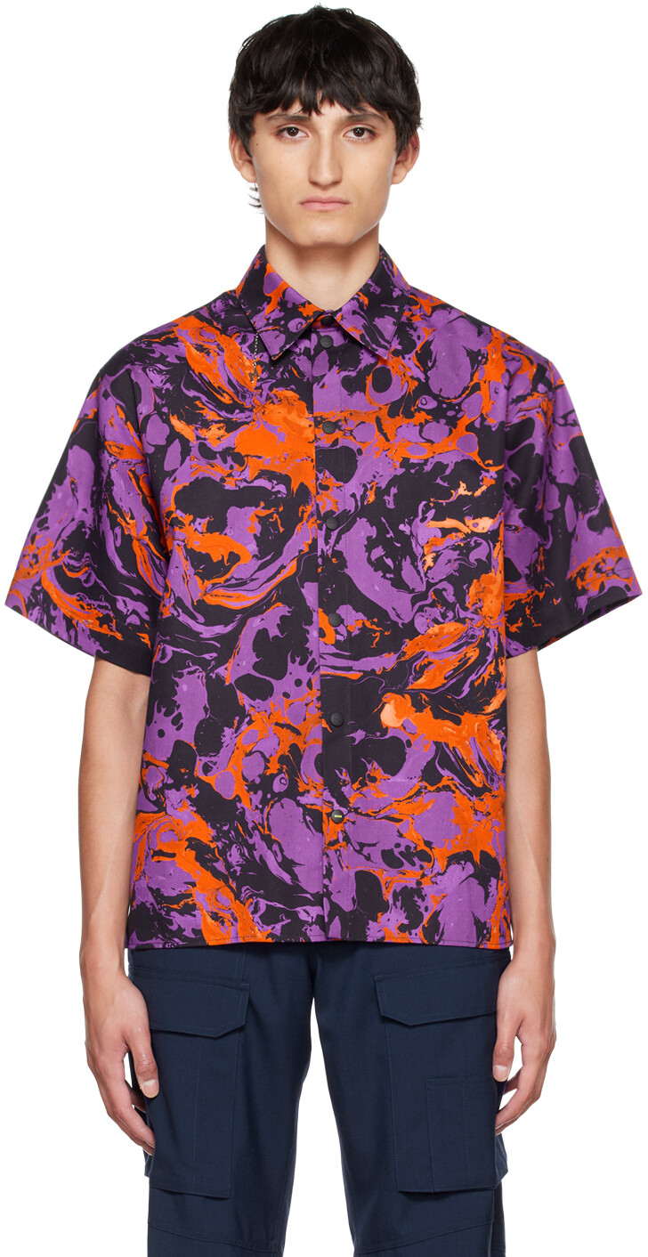 

Пурпурная рубашка Camicia MSGM