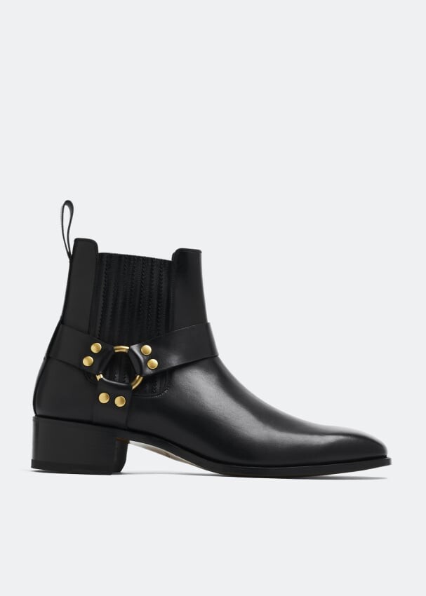 

Ботинки TOM FORD Rupert Jodhpur leather ankle boots, черный